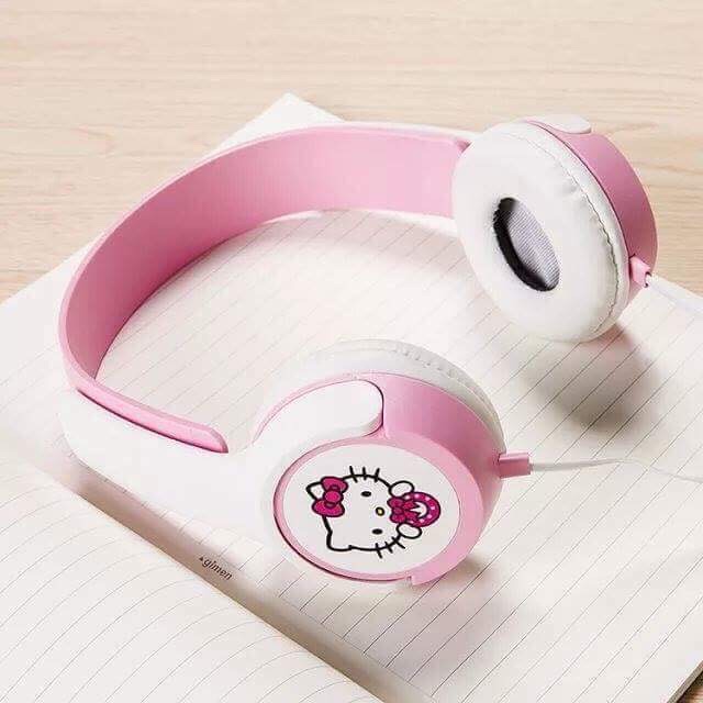 Tai nghe chụp tai HELLO KITTY AY-9 thời trang( Xuất Khẩu Nhật Bản ) cực KUTE.