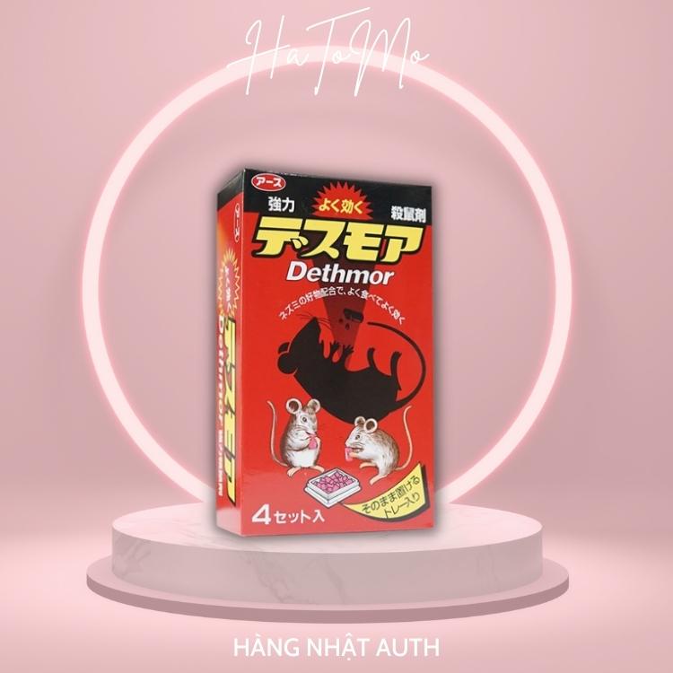 Thuốc diệt chuột Dethmor 4 vỉ dạng viên nội địa Nhật Bản