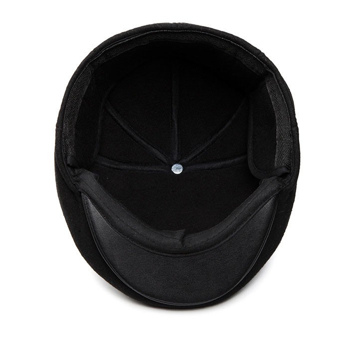 Nón Beret - Mũ nồi trơn vải nỉ dạ thiết kế che tai mùa đông cao cấp - Món quà ý nghĩa dành tặng ông tặng bố
