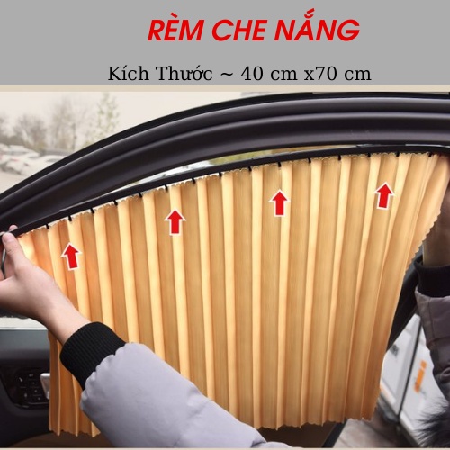 Che Nắng Ô Tô, Rèm Che Cửa Sổ Xe Hơi, Gắn Nam Châm Thông Minh