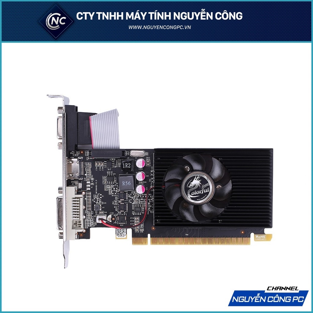 [Mã SKAMSALE03 giảm 10% đơn 200k] Card Màn Hình Colorful GT 710 2G D3 V