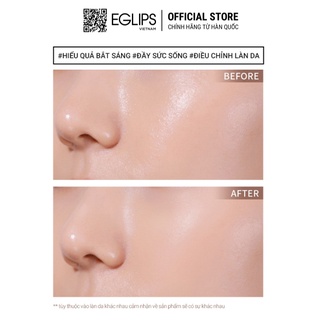 Phấn phủ dạng nén Eglips Glow Powder Pact 8g