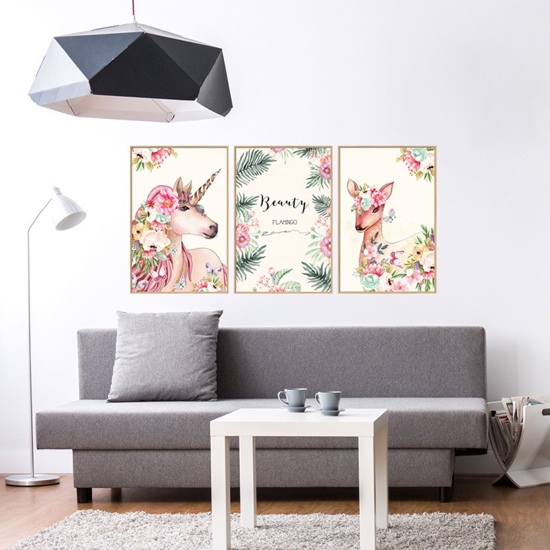 Decal Dán Tường Tranh Kỳ Lân