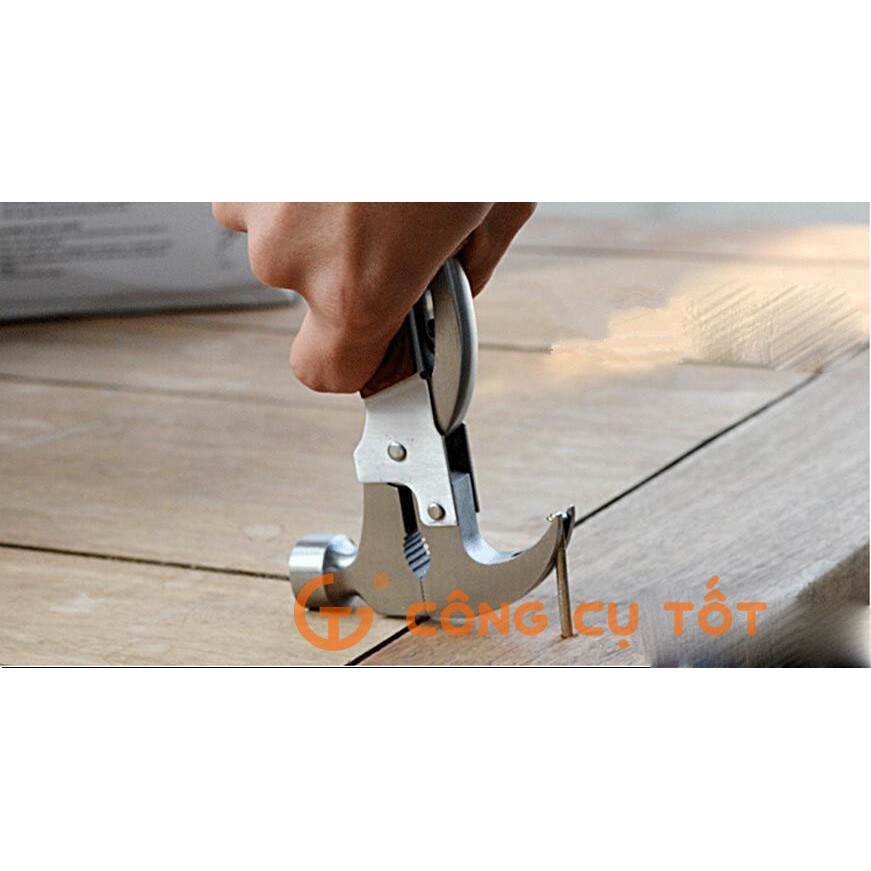 Búa nhổ đinh đa năng bỏ túi 9 trong 1 GT710