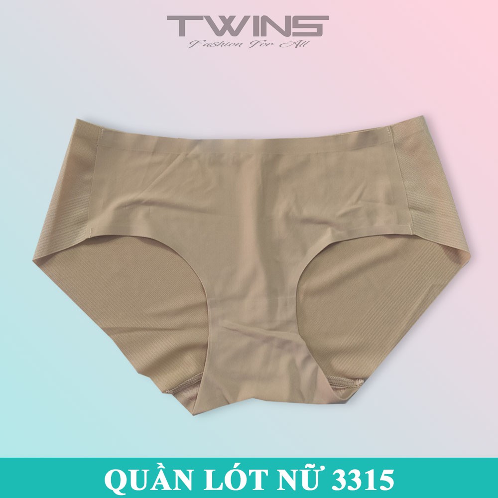 Quần lót nữ thun lạnh trơn cao cấp Thịnh Phát 3315 chất mềm mịn thoáng mát không lộ đường may size dưới 60kg
