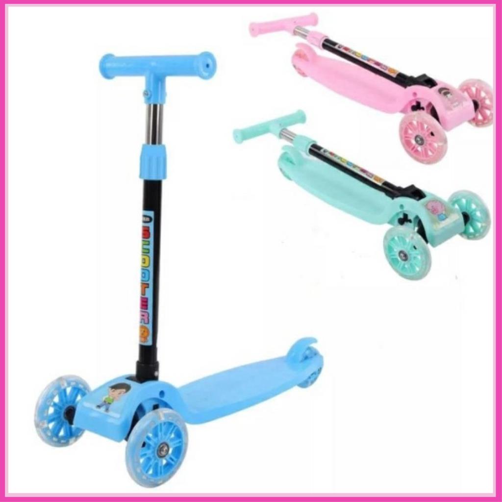 [Siêu Sale] Xe Scooter Cho Bé, Xe Trượt Scooter Cho Bé, Bánh Có Đèn Phát Sáng