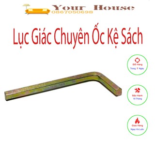 Lục giác vặn ốc kệ sách your house