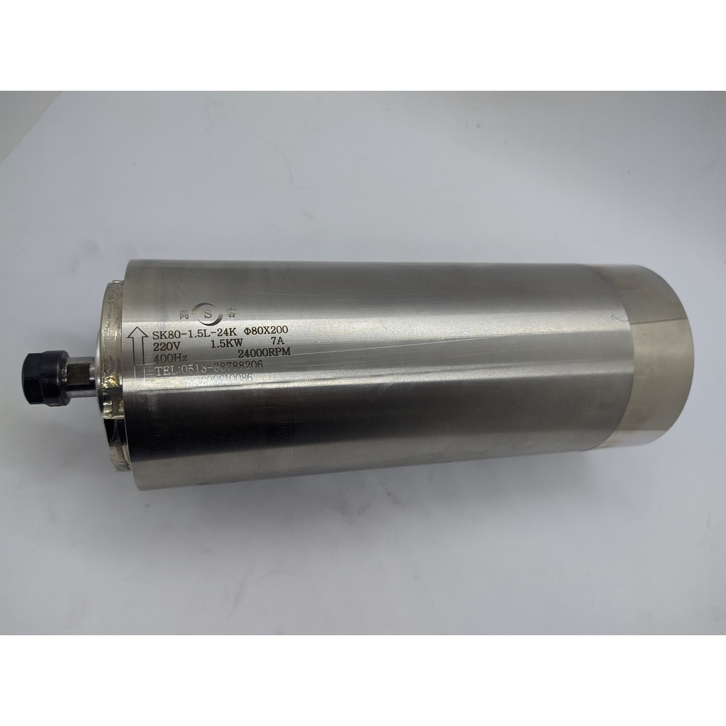 Động cơ Spindle phay SK 1.5KW ER16  tản nhiệt nước