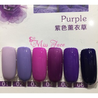 Sét sơn gel 6 màu 1