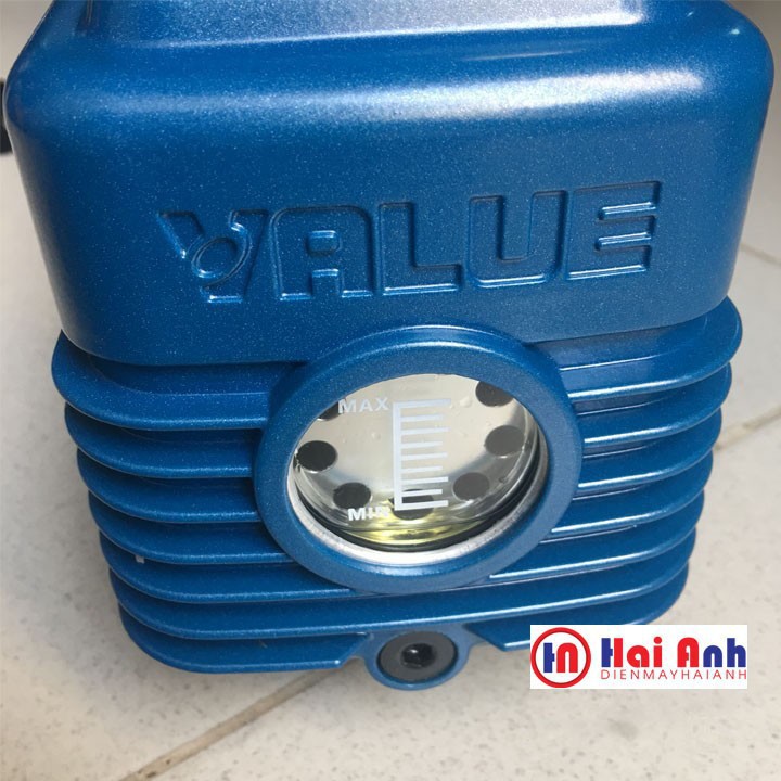 Bơm hút chân không- Bơm hút chân không điện lạnh Value 3.5 CFM V-i140SV có đồng hồ báo áp, độ bền cao