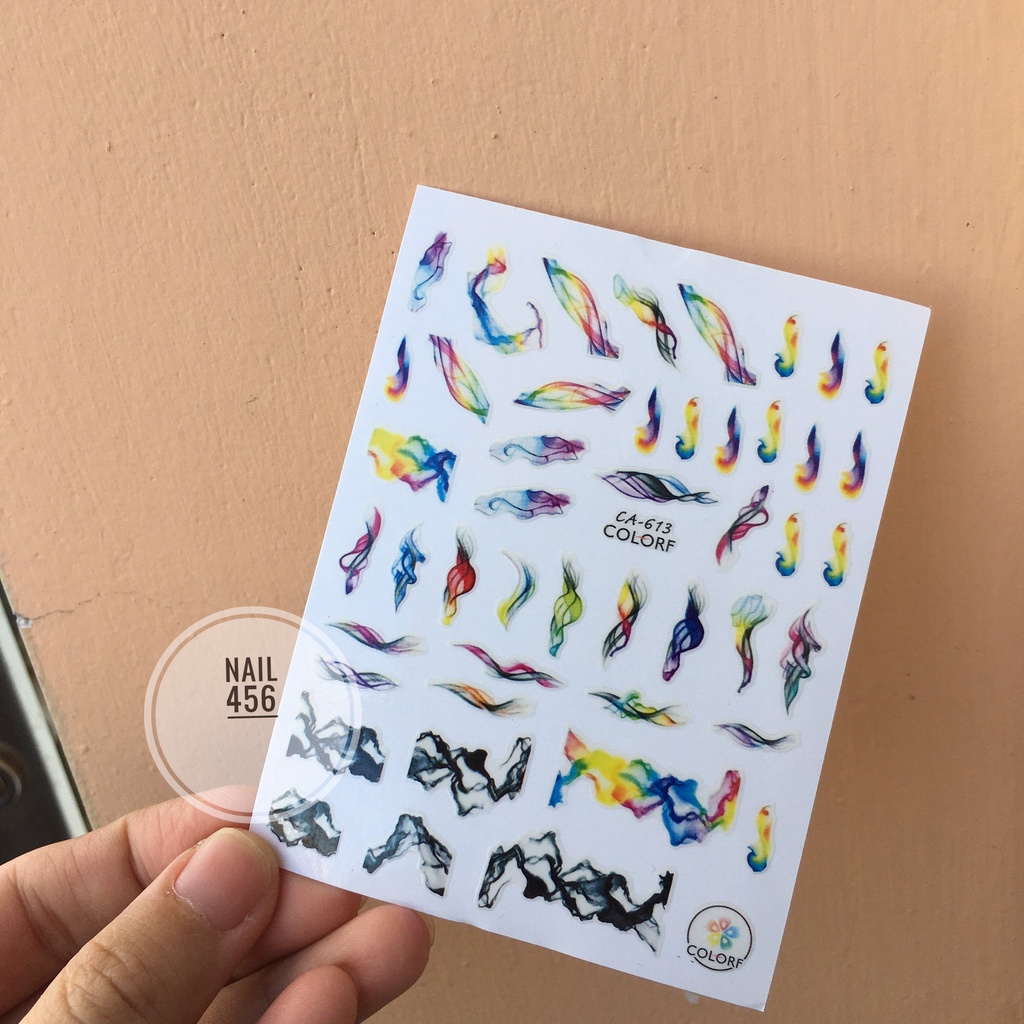 [Mã CA] Sticker nail, sticker trang trí móng tay