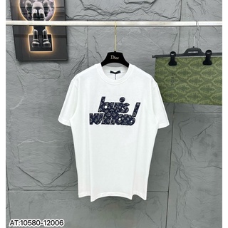 Áo thun Nam Nữ Lv Hot Trend Chất thun cotton 100% thoáng mát mềm mịn
