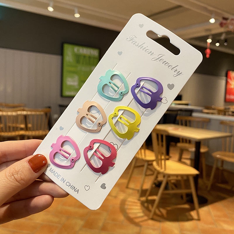 Kẹp Tóc Trang Trí Hình Bướm / Ngôi Sao Màu Sắc Kẹo Ngọt 2022