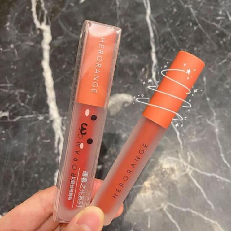 Son Kem Lì Herorange Siêu Xinh Chất Mềm Và Mịn Môi LL18 | BigBuy360 - bigbuy360.vn