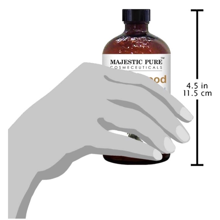 Tinh dầu gỗ tuyết tùng 100% tự nhiên Majestic Pure Cedarwood Essential Oil 118ml USA