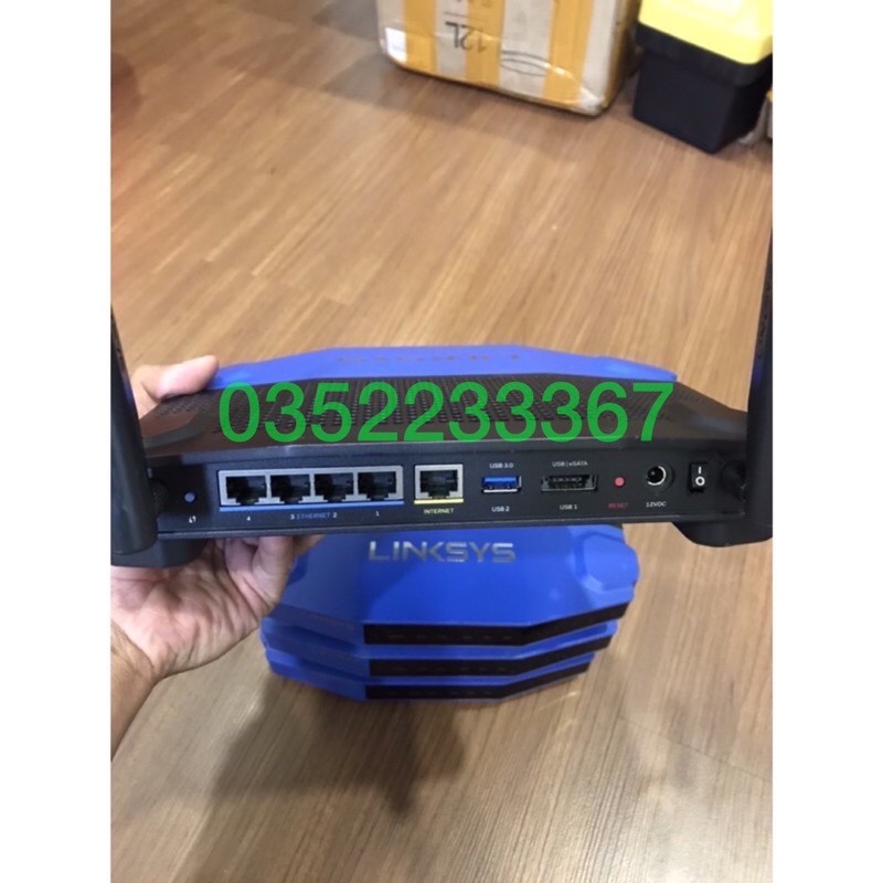 Router Wifi Linksys WRT1900AC, nạp sẵn firmware expressvpn, openwrt