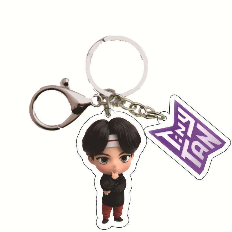 Móc khóa acrylic hình nhóm nhạc BTS- Mẫu 3