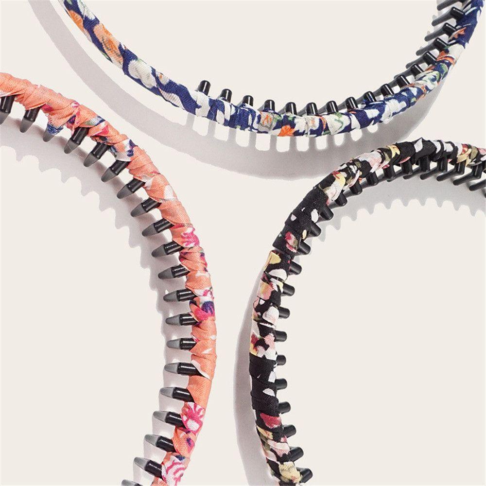 Lược Cài Tóc Chống Trượt Có Răng Thời Trang