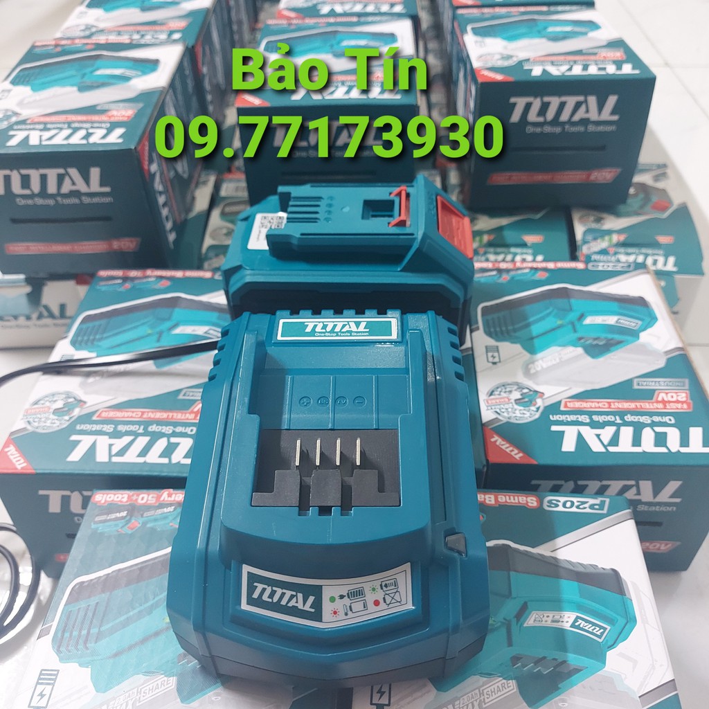 CỤC SẠC [PIN LITHIUM 20V/2AH/4AH TOTAL INGCO]