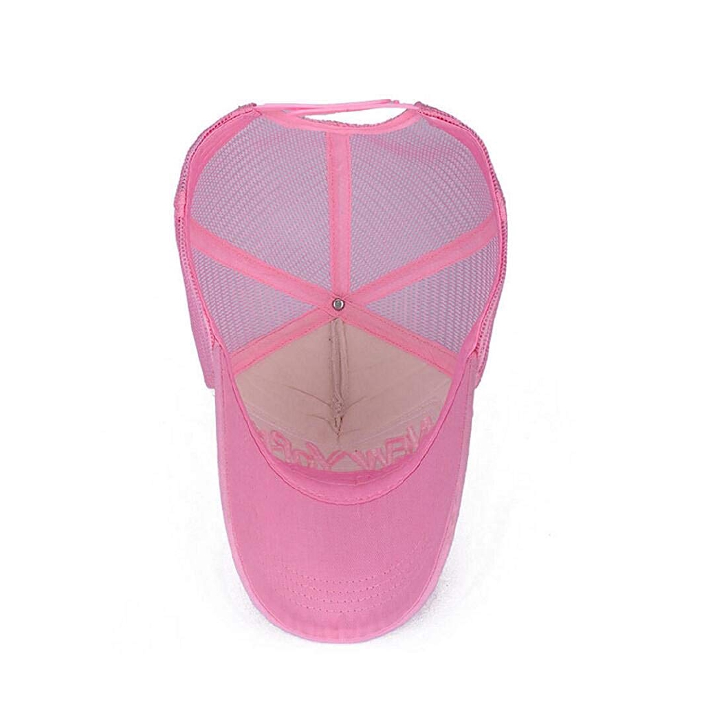 Vintage Women Men New York Breathable Net Baseball Cap Outdoor Sports Retro Cool Hat