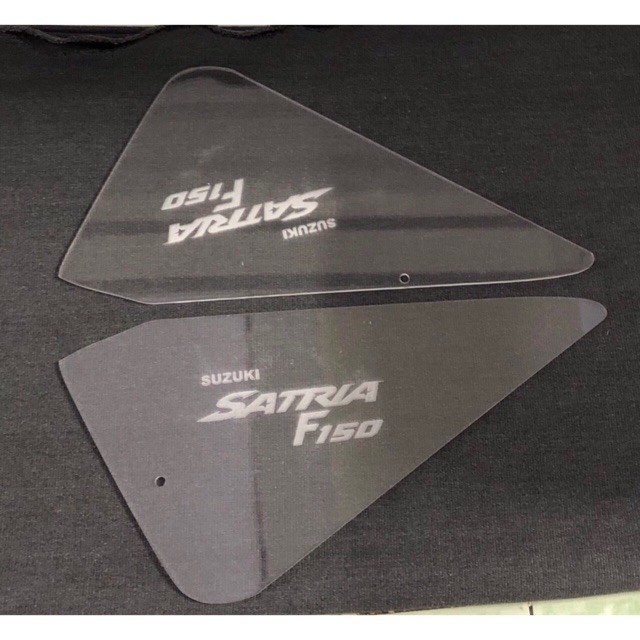 ỐP SƯỜN MICA TRONG SUỐT CHO RAIDER Fi, SATRIA