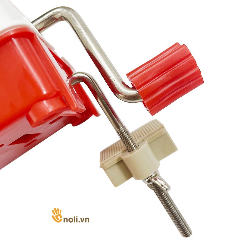 Máy quay len cao cấp A1 màu đỏ