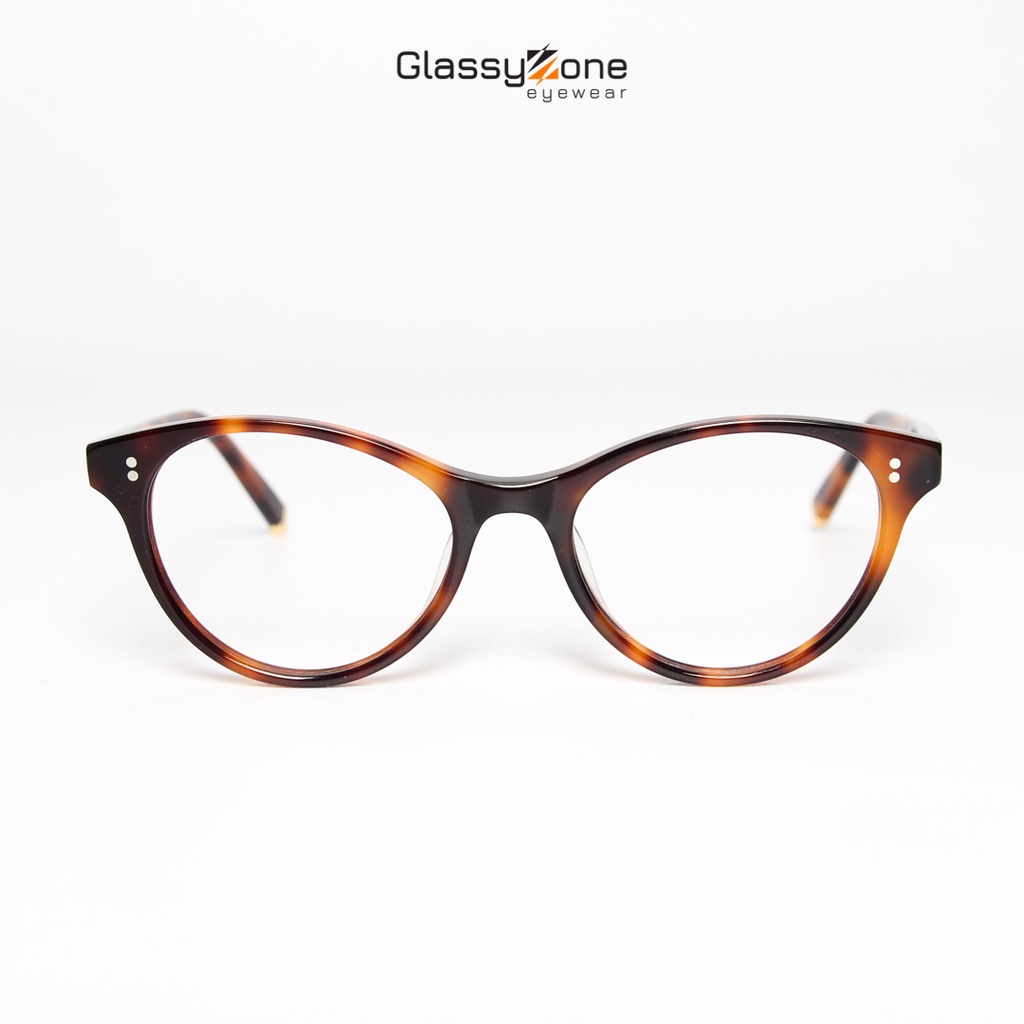 Gọng kính cận, Mắt kính giả cận Acetate Form mắt mèo Nữ Moscot Tess- GlassyZone