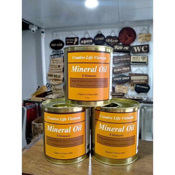 HCM | Dầu khoáng MINERAL, LUXI DECOR HCM