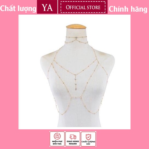 Dây Chuyền Vòng Cổ Ngực Cơ Thể Sexy Quyến Rũ Sang Trọng Trend hàng cc tại xưởng