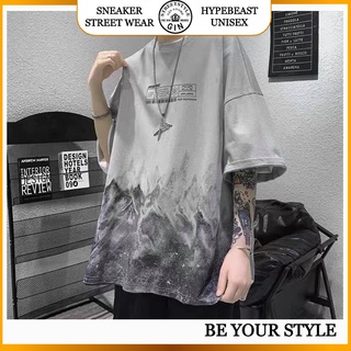 Áo thun tay lỡ Cotton Unisex nam nữ oversize form rộng Ulzzang - Gin Store