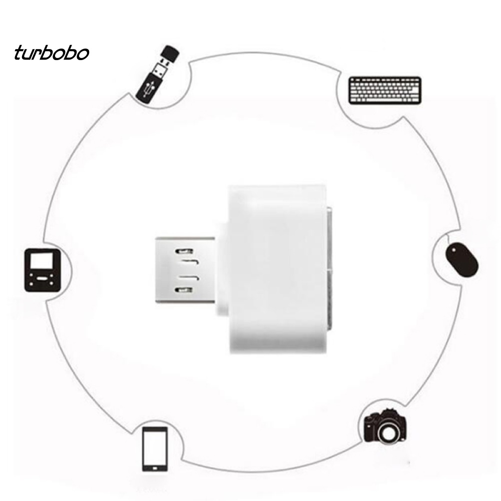Đầu chuyển đổi OTG Micro USB mini V8 tiện dụng cho điện thoại Android