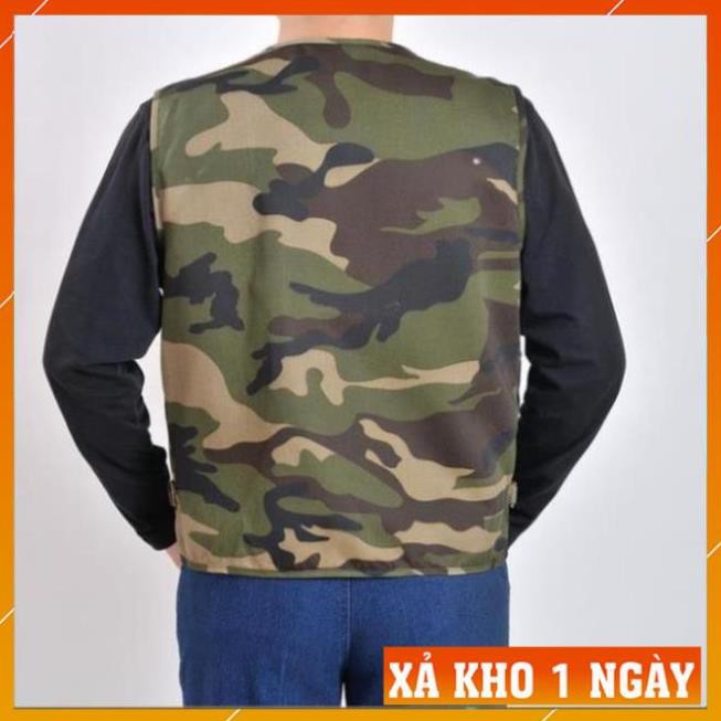 [FreeShip – Xả Kho 1 Ngày] Áo gile Nam - Áo ghi lê Lính Mỹ Vest Nam Nhiều Túi | BigBuy360 - bigbuy360.vn