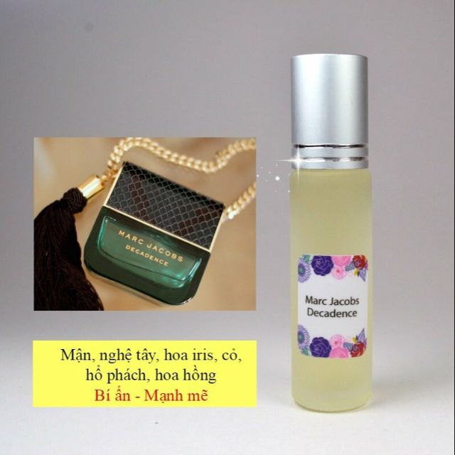 TINH DẦU Nước hoa Pháp 10ml