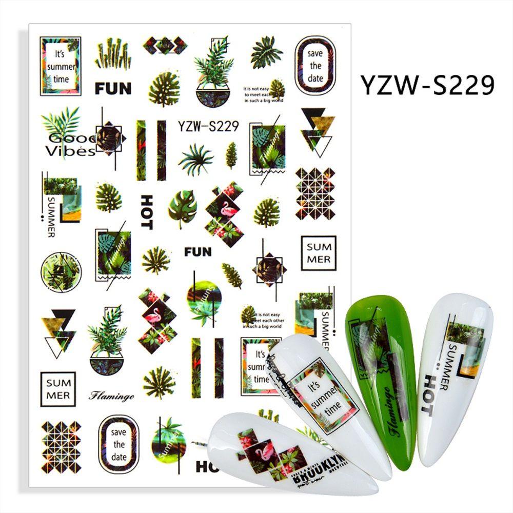 Hình Dán Trang Trí Móng Tay Hình Quả Cam Chanh Xinh Xắn