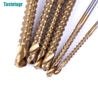 [Tastetagr] Set 6 Mũi Khoan hss Phủ Titan