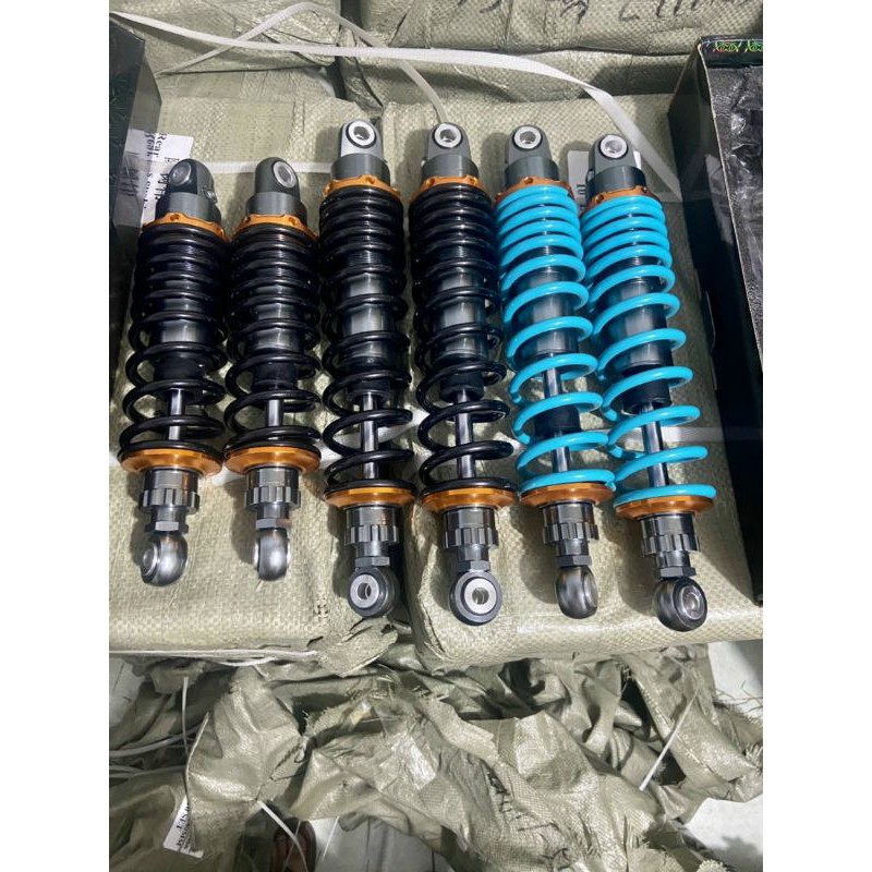 Phuộc sau OHLINS không bình cho xe số (Dr,Wave,Sirius, Jupiter,Max, Future,Win, Elegant, Suviva,....)