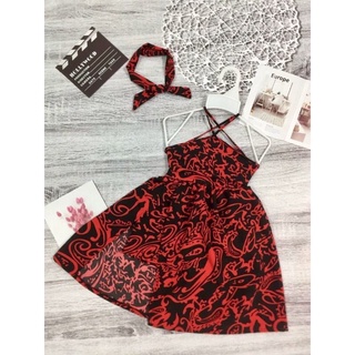 Đầm Maxi hở lưng cho bé