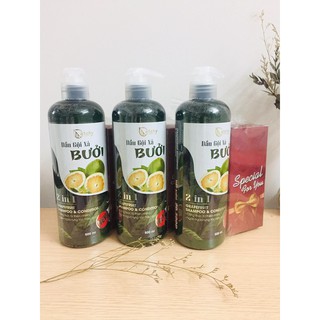 DẦU GỘI XẢ BƯỞI 2IN1 NAM NỮ ĐỀU DÙNG ĐƯỢC 500MLKÈM QUÀ TẶNG CÓ HẠN