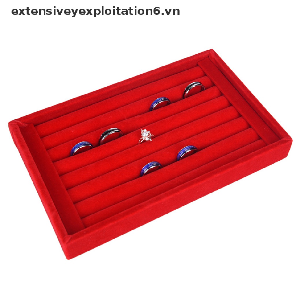 Giá Đỡ Trưng Bày Trang Sức Bằng Nhung Sang Trọng E6VN / E6VN