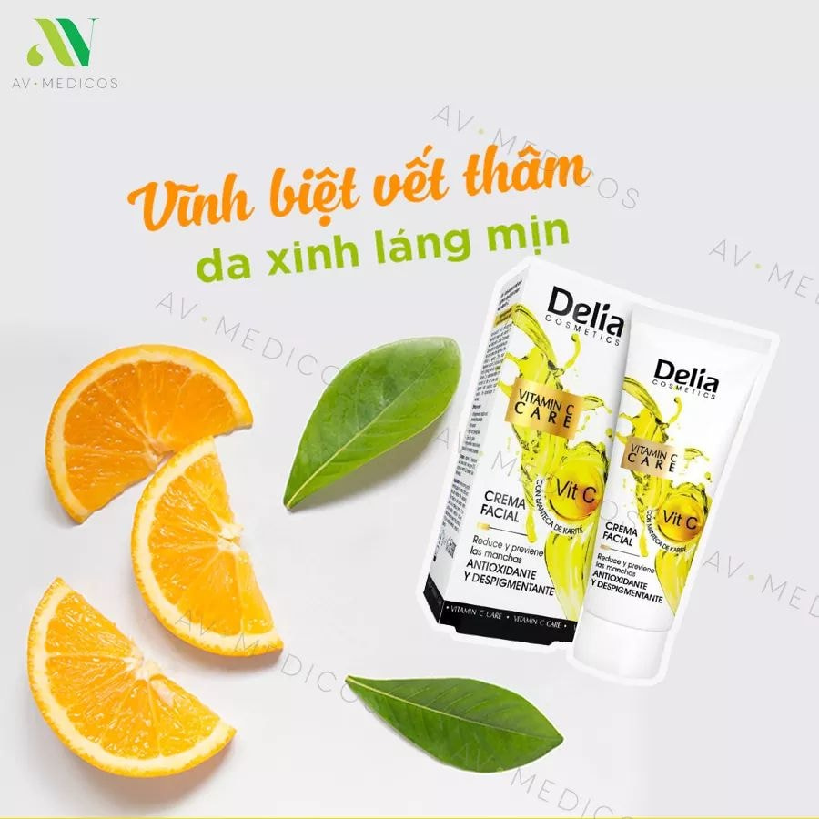 Kem dưỡng trắng da DELIA - Dưỡng trắng da tinh chất vitamin C cao cấp | BigBuy360 - bigbuy360.vn
