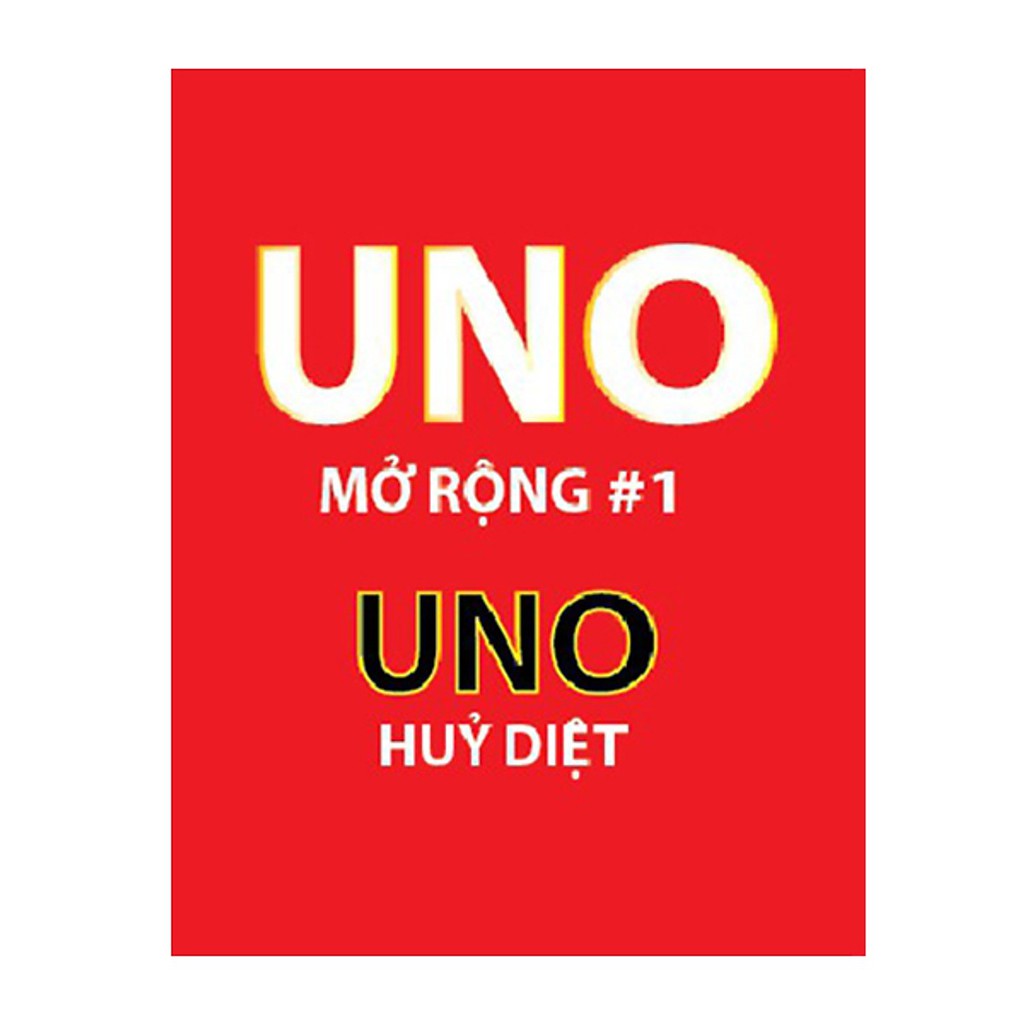 Trò chơi Board Game BG1060 Uno đại chiến mở rộng