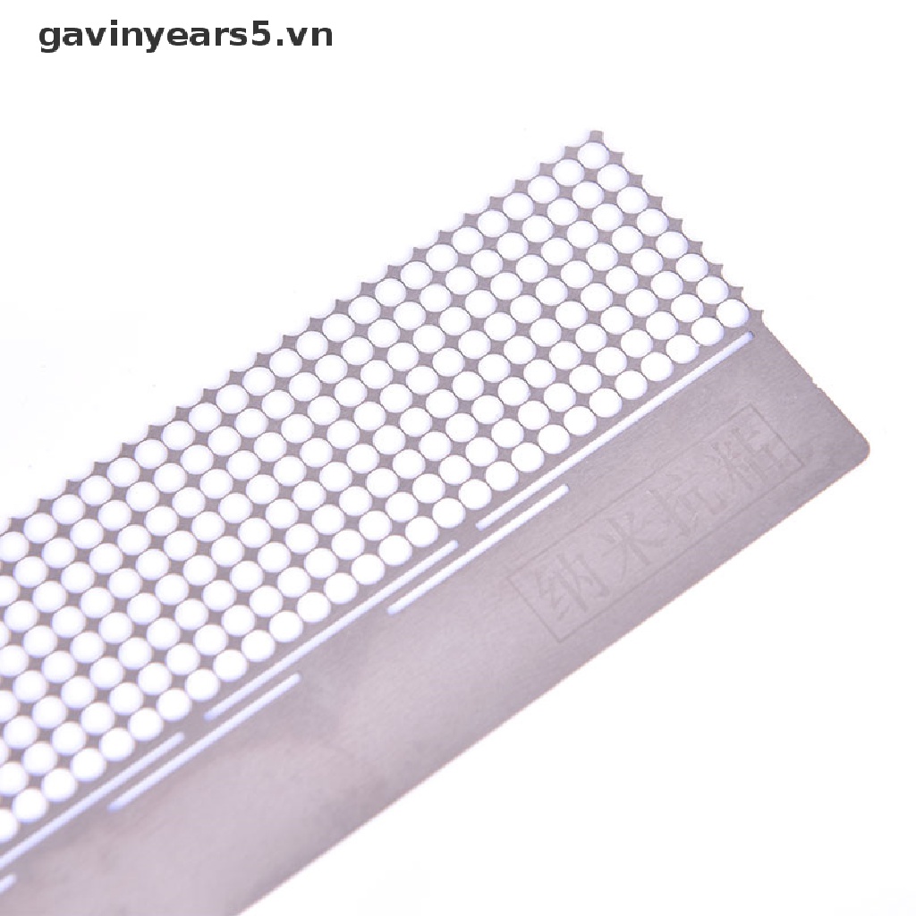 Thước đo thép không gỉ dùng cho làm tranh đính đá chuyên nghiệp DIY