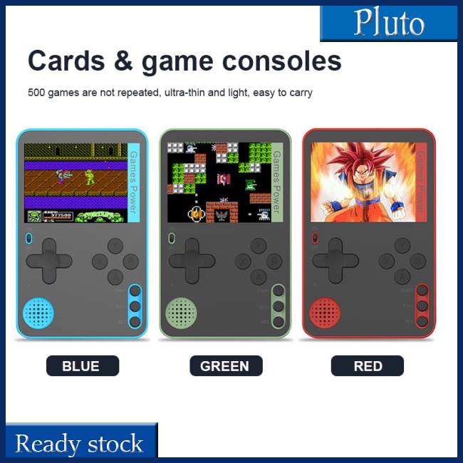 Mới Máy Chơi Game Cầm Tay K10 Tích Hợp 500 Trò Chơi Phong Cách Retro