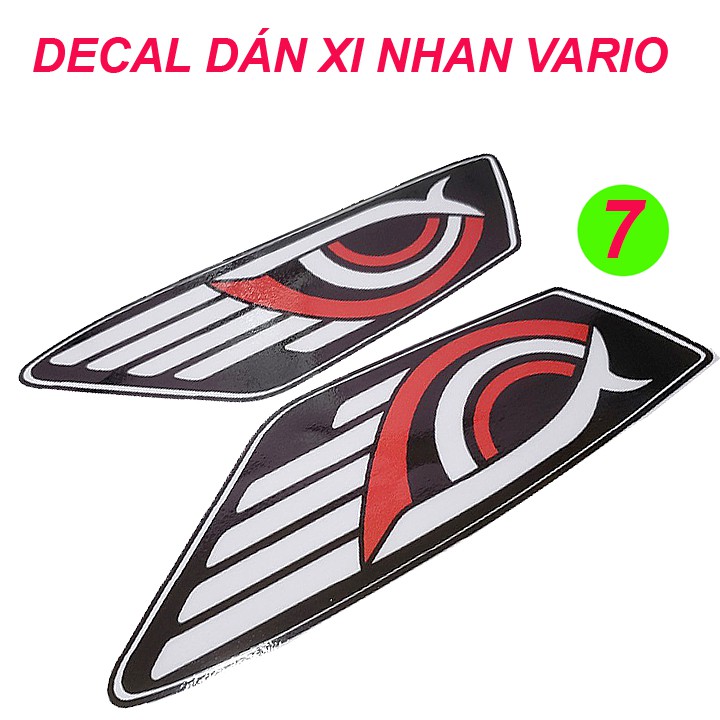 DECAL DÁN MẮT ĐEN PHA VARIO M5-M8