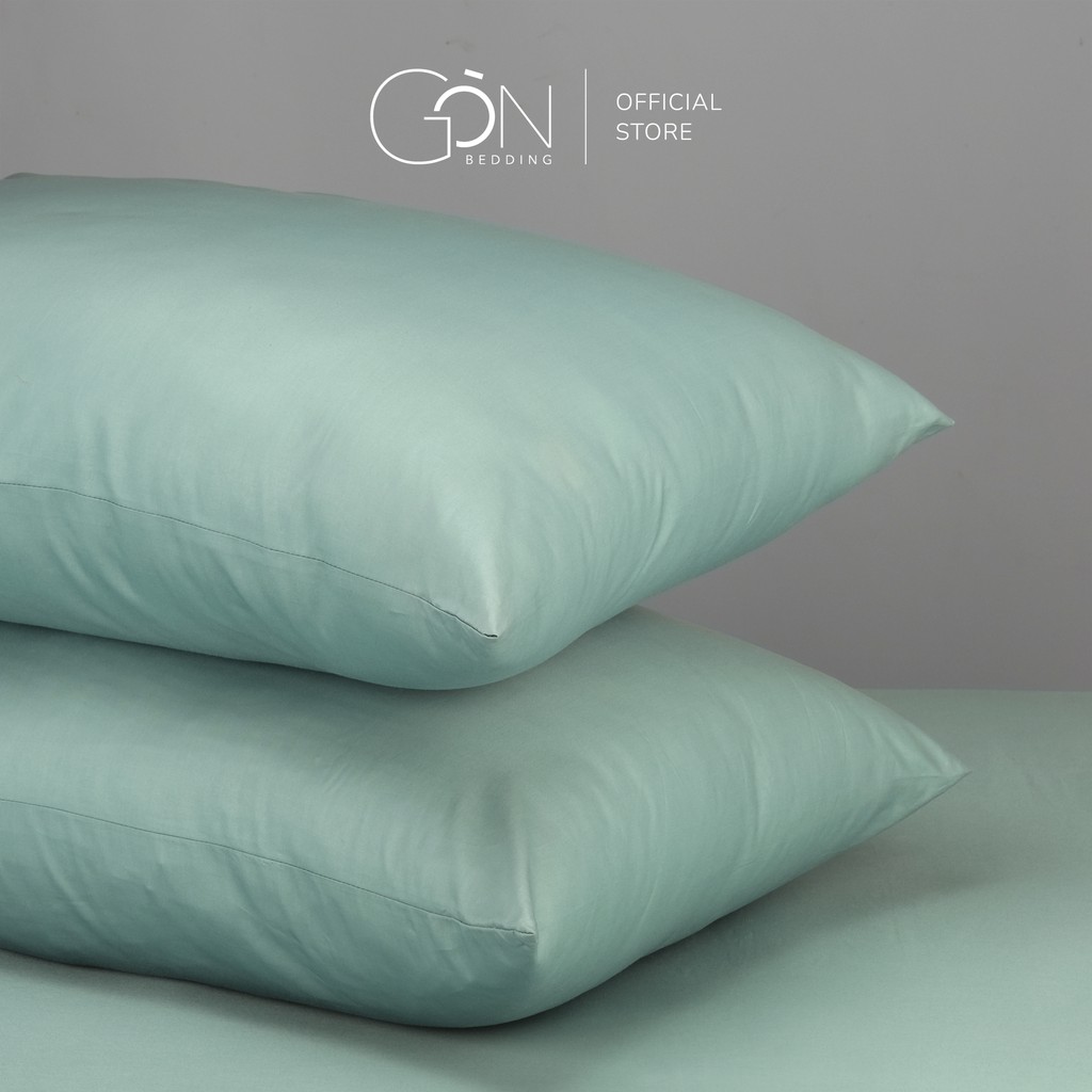 [Nhiều màu] Cặp Vỏ Gối Nằm Gòn Bedding Cotton Satin Hàn Quốc Màu Trơn 50x70 cm | BigBuy360 - bigbuy360.vn