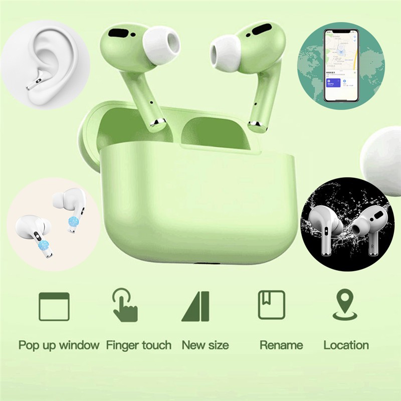 Tai nghe Bluetooth Inpods13 cảm ứng có mic âm bass sử dụng khi chơi game/thể thao dành cho Iphone Android