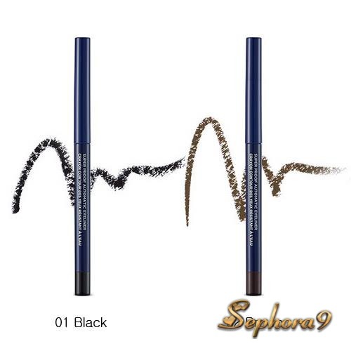 Chì kẻ mắt TFS Super Proof Automatic Eyeliner The Face Shop siêu chống nước