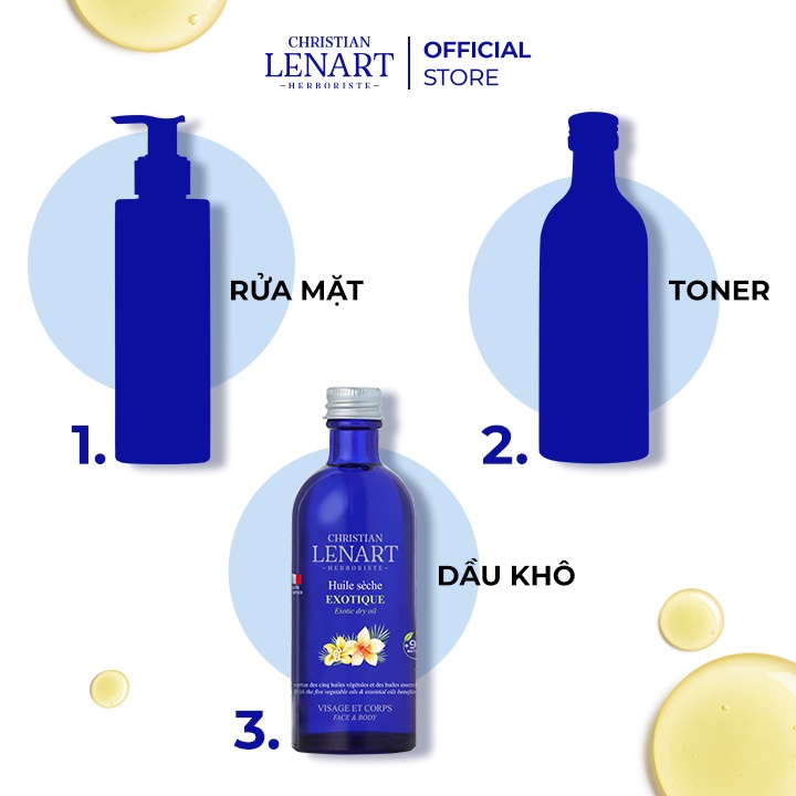 [Mã BMBAU50 giảm 7% tối đa 50K đơn 99K] Dầu Khô Hương Hoa Tiare &amp; Ylang Christian Lenart 100ml