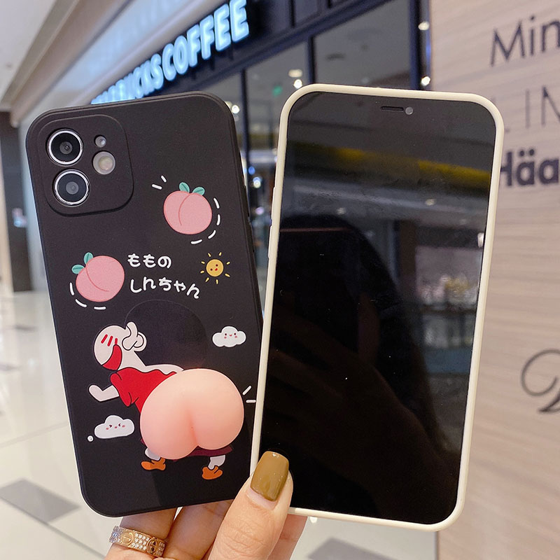 Ốp điện thoại silica dẻo mềm in hình cậu bé chống rơi cho iPhone6 6s 7 8 Plus X XS XR XSMAX 11 12 Pro Max | BigBuy360 - bigbuy360.vn