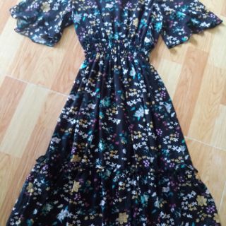 Đầm voan Free size